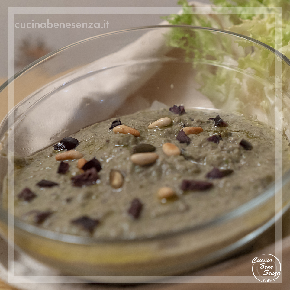 pesto di scarola e olive