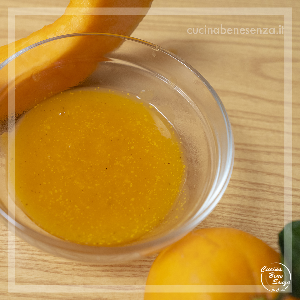 crema di zucca e arancia