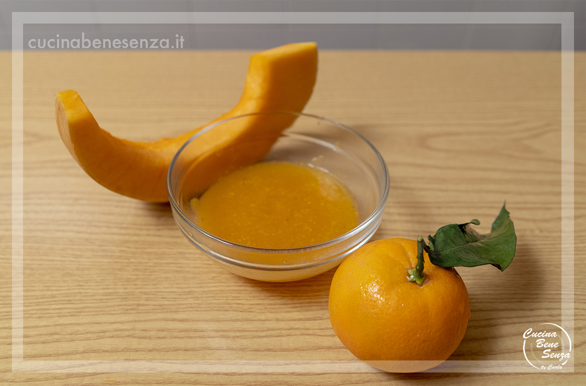 crema di zucca e arancia